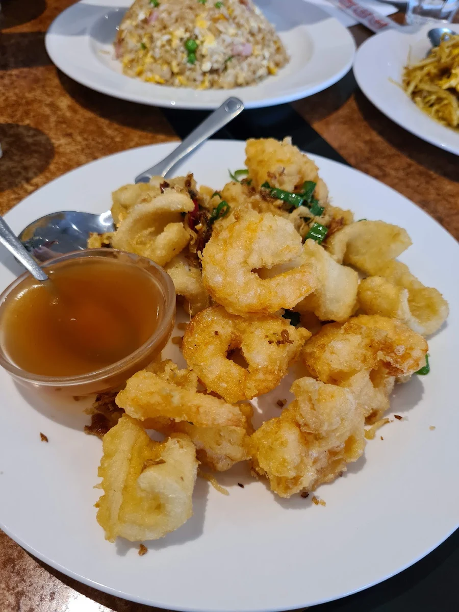 Rock Salt and Pepper Shrimp