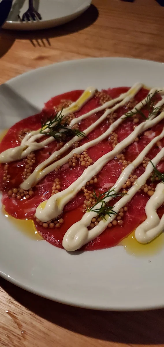 Beef Carpaccio, Shadow Bar & Kitchen