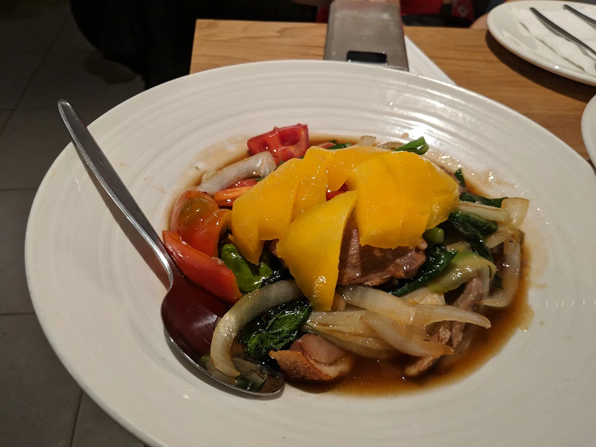 Mango Duck, Manly Thai Gourmet