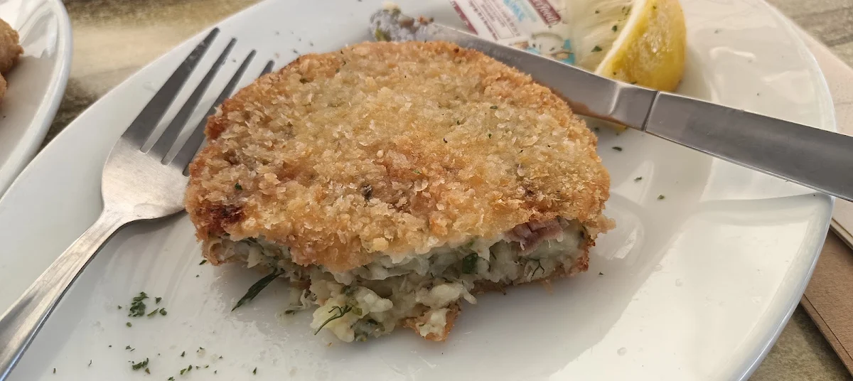 Fish Cake, Pelican's Nest Cafe