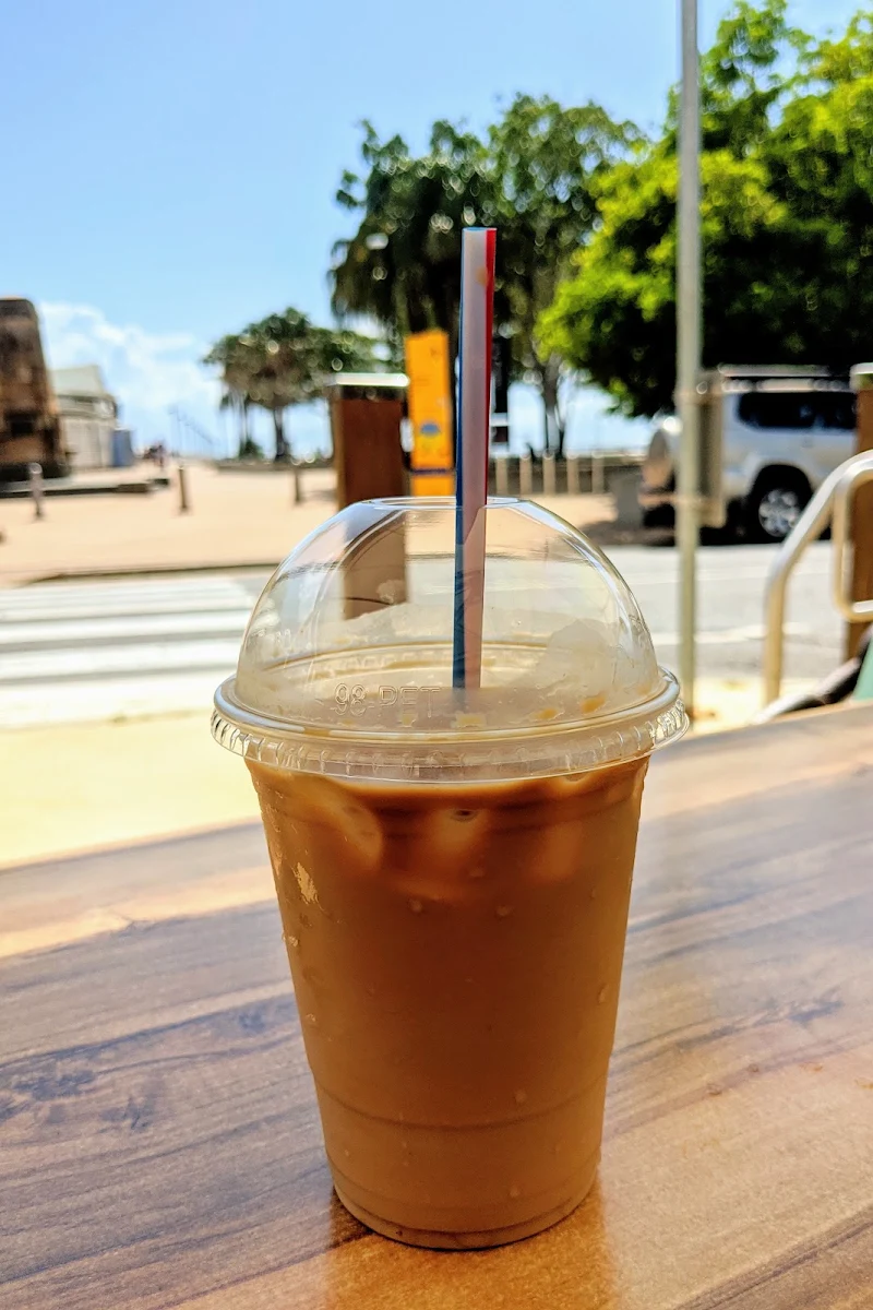 Iced Latte, Pelican's Nest Cafe