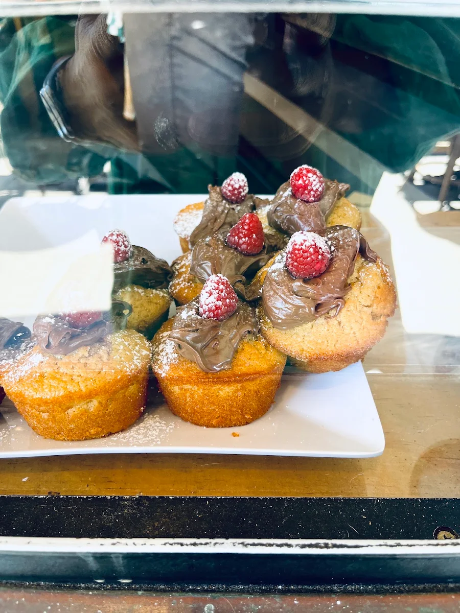 House Made Muffin with Nutella