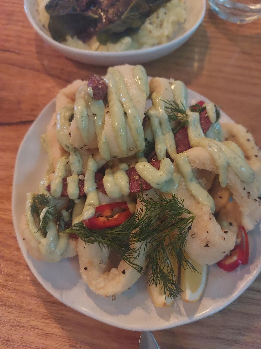 Calamari, Grenache Wine Bar