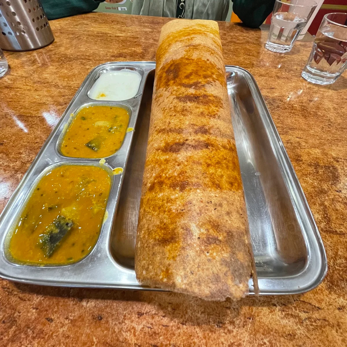 Plain Dosa, Quick Curry