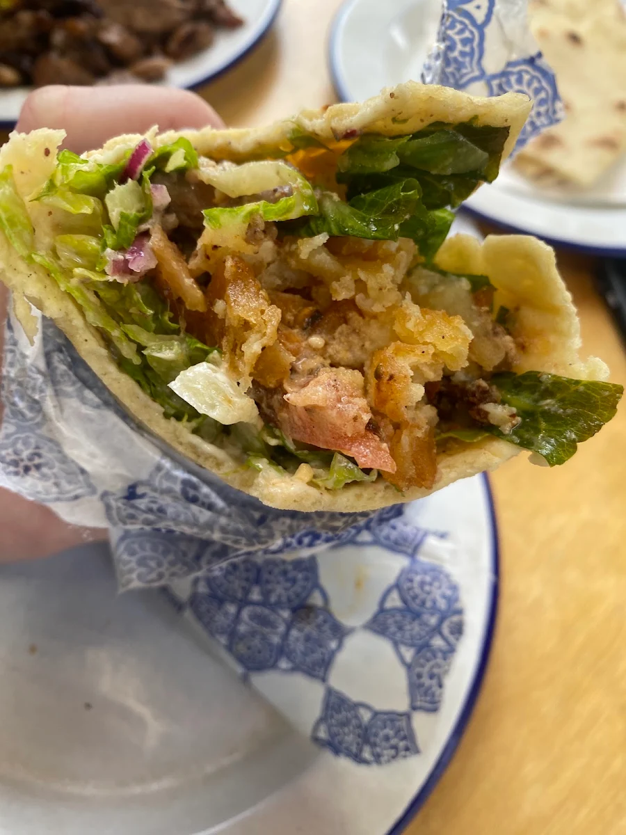 Lamb Doner with Chips