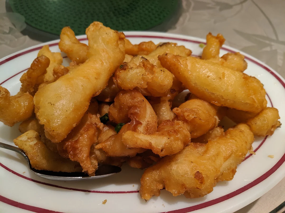 Fried Calamari with Spicy Salt