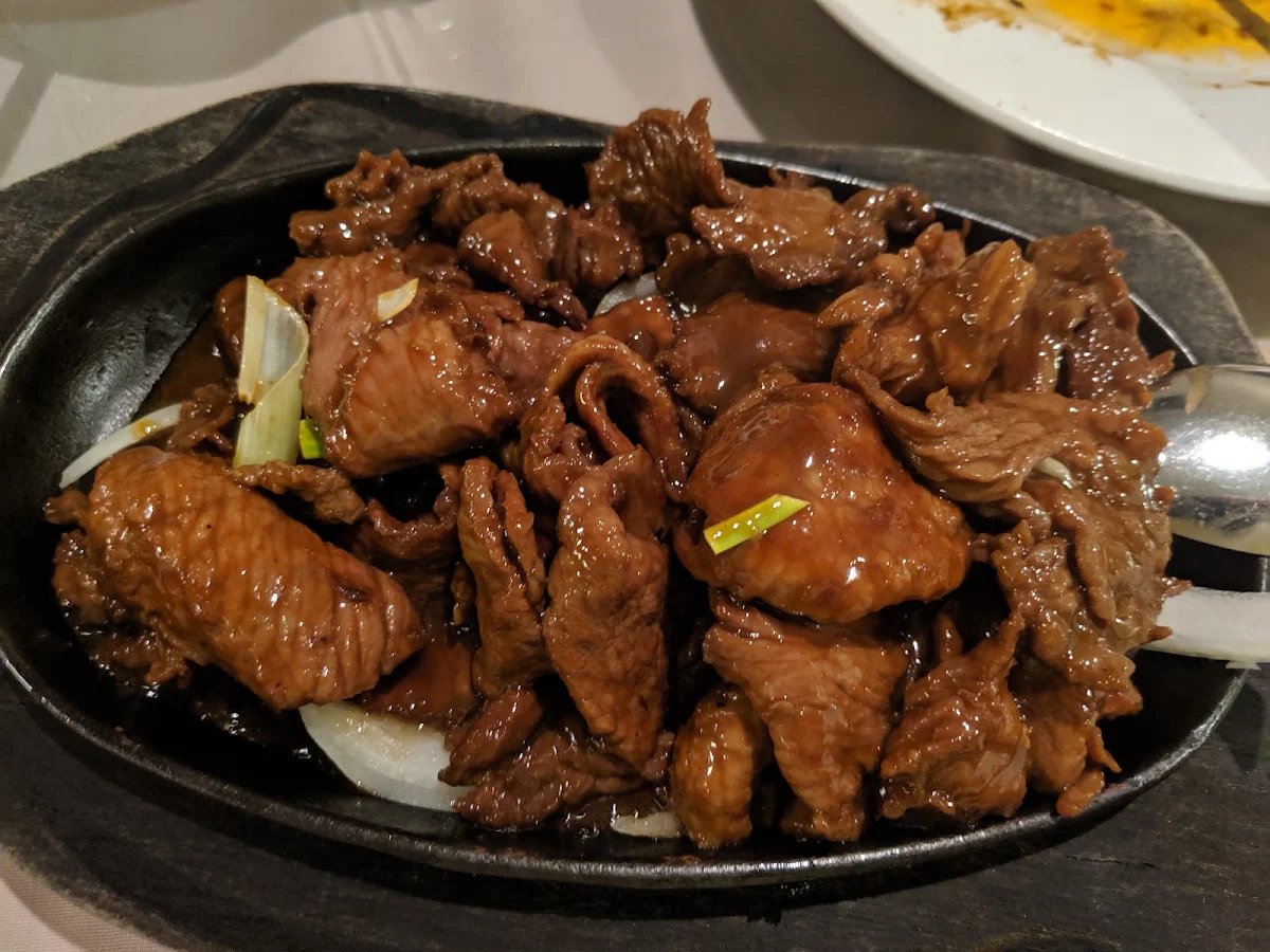 Sizzling Mongolian Lamb