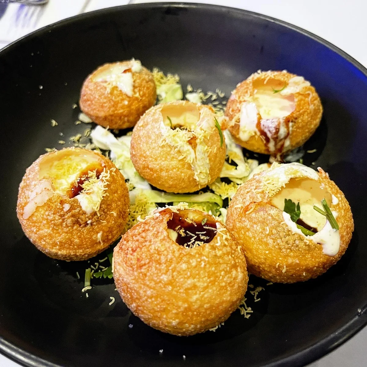 Dahi Puri, Jaggi's Indian Eatery & Function Center, Seven Hills