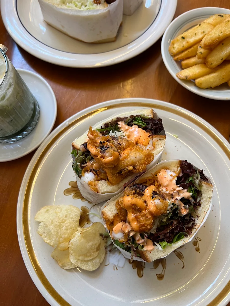 Spicy Tako Sando