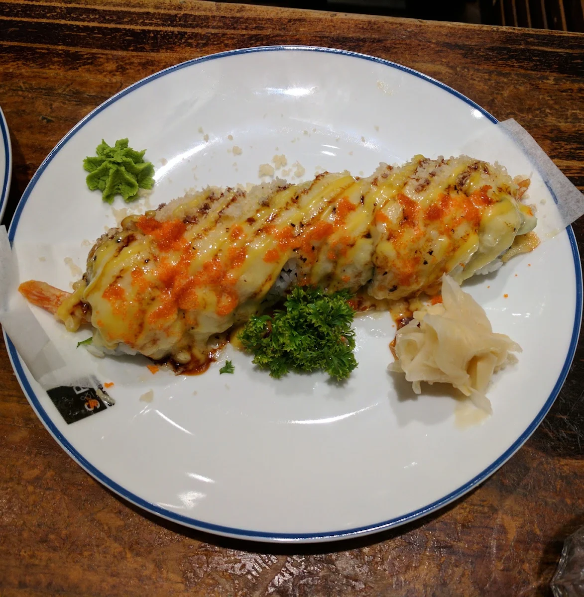 Volcano Roll, Kokoro Japanese Restaurant