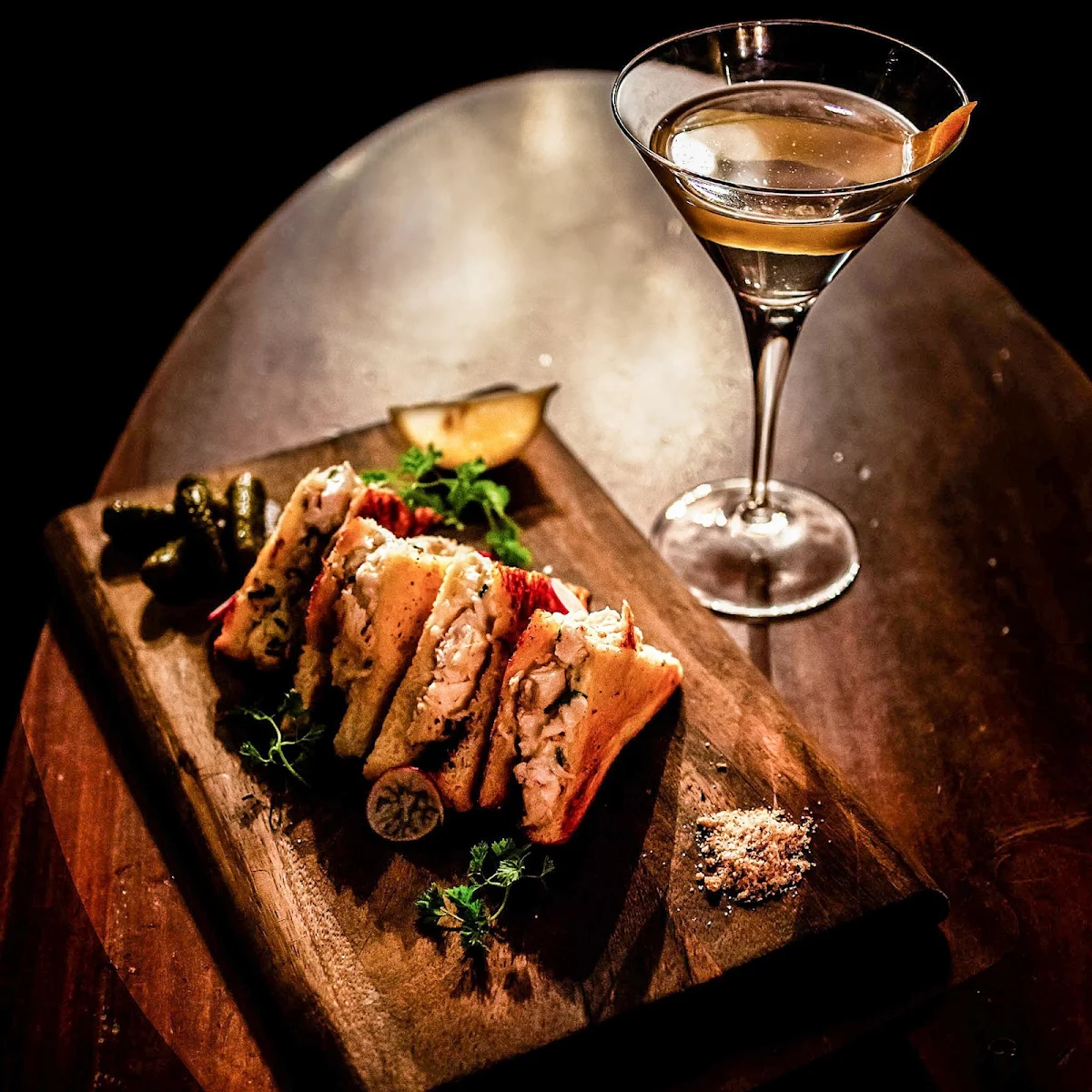 Martini & Chicken Sandwich