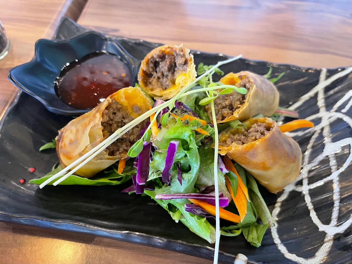 Beef Spring Rolls, Hai Tea Eatery & Café