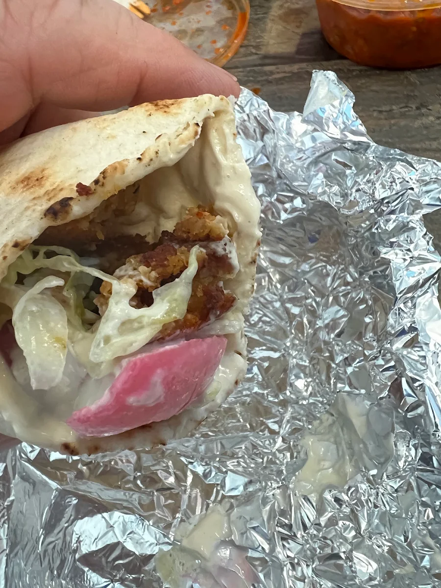 Falafel Wrap, Portland Kebab House Victoria