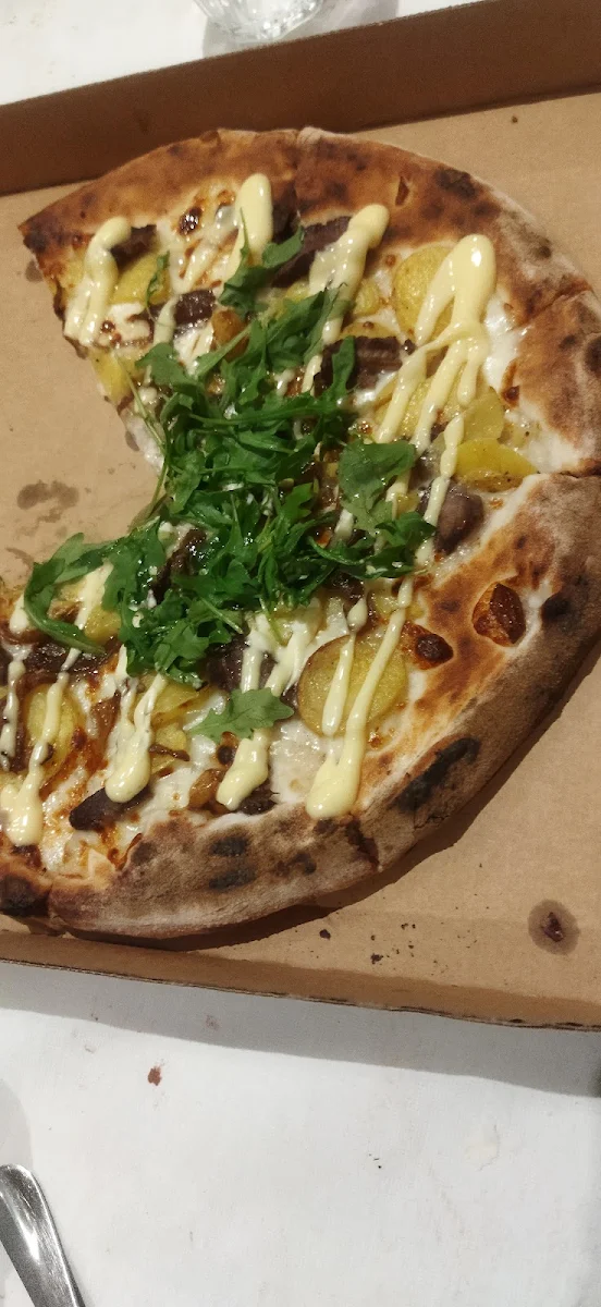 Roast Steak Large, Heaven Woodfire Pizza