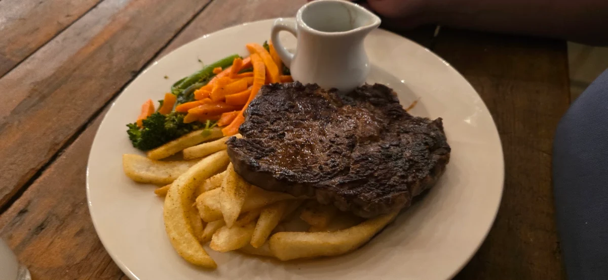 Steak, The Boosey Creek Tavern
