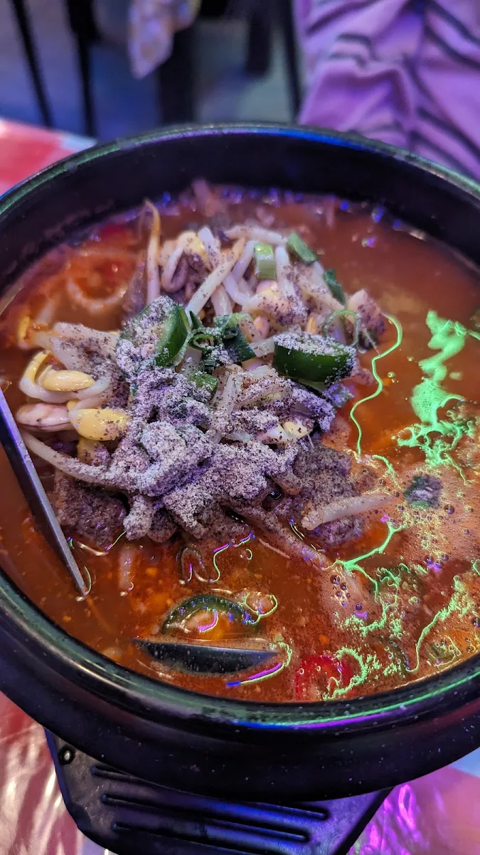 Beef Brisket Spicy Seafood Stew