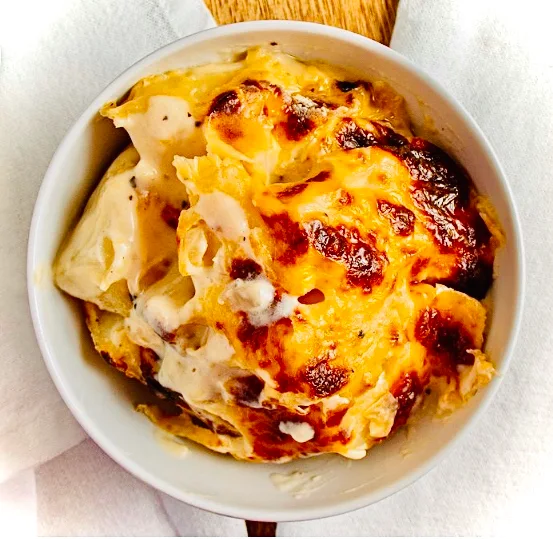 Oven Baked Creamy Potatoes