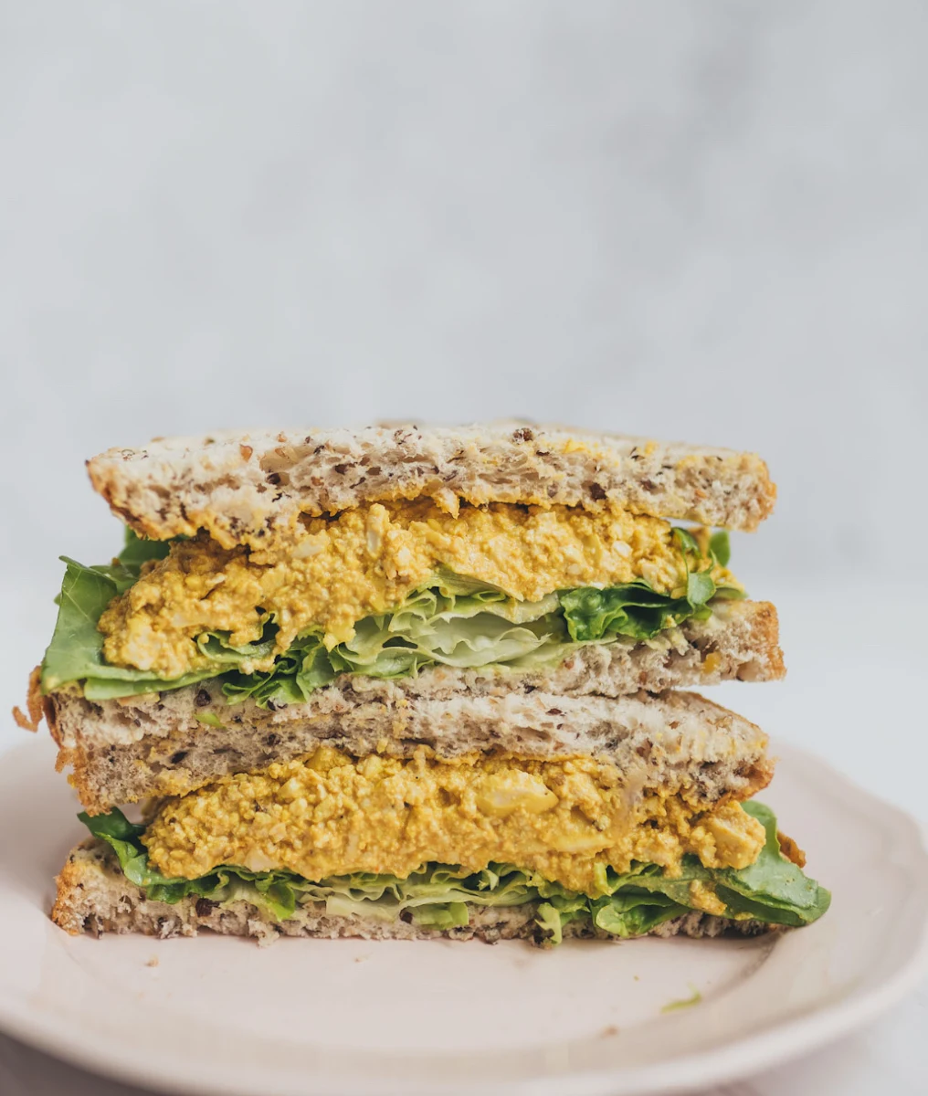 Curried Egg Sandwich