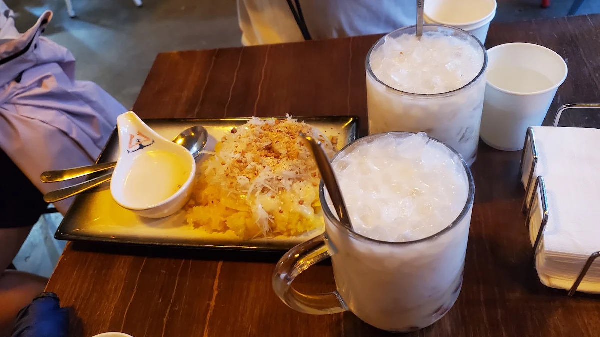 Durian Sticky Rice Xoi Sau Rieng