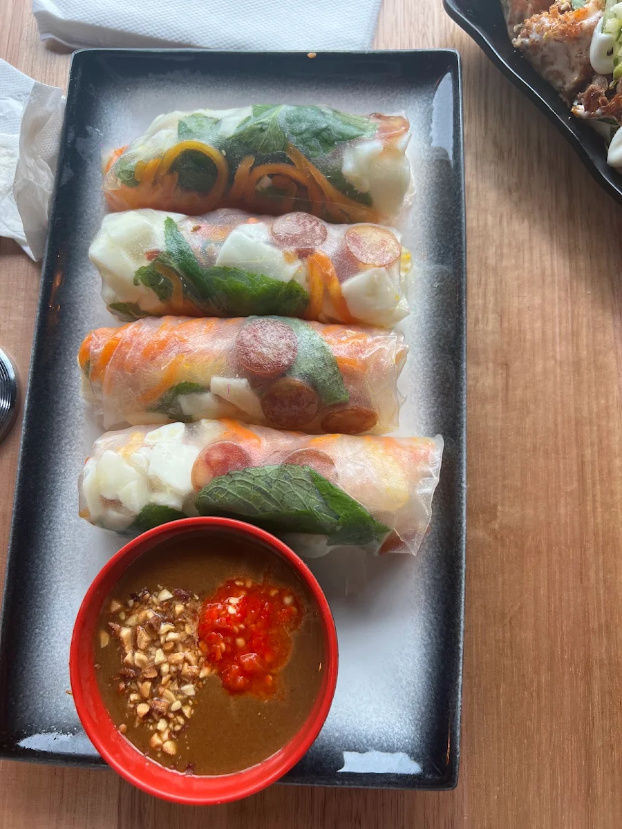 Rice Paper Roll Combination Banh Trang Cuon Thap Cam