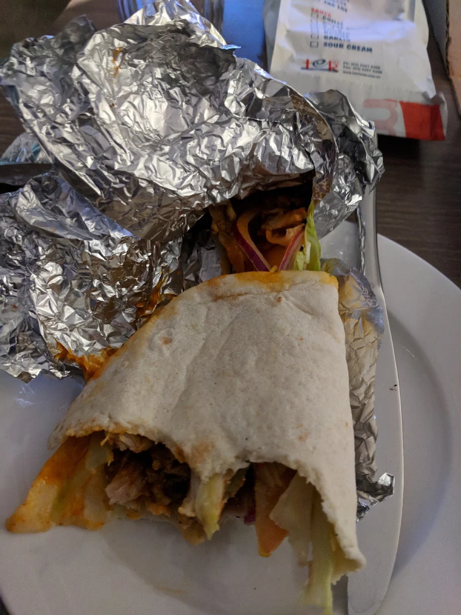 Kebab with Chili Sauce