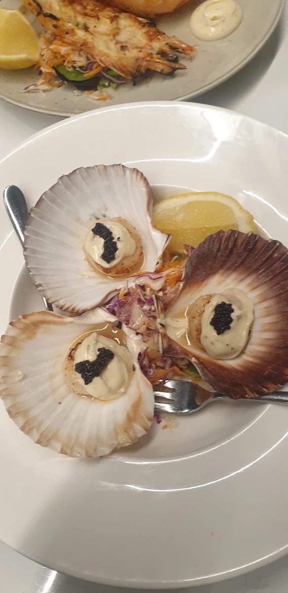 Half Shell Scallops, Fourth Fish Cafe & Restaurant
