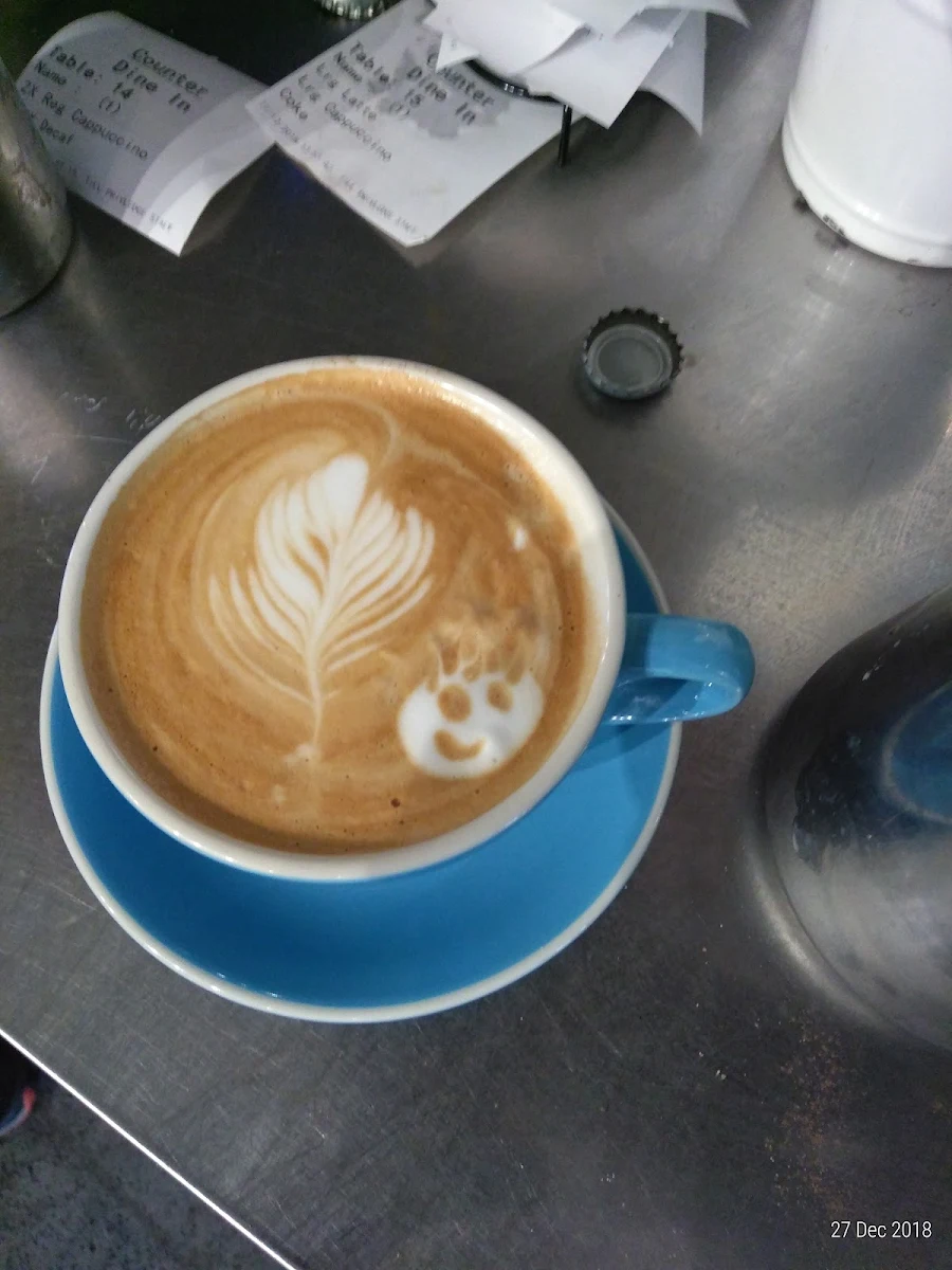 Latte, Fourth Fish Cafe & Restaurant