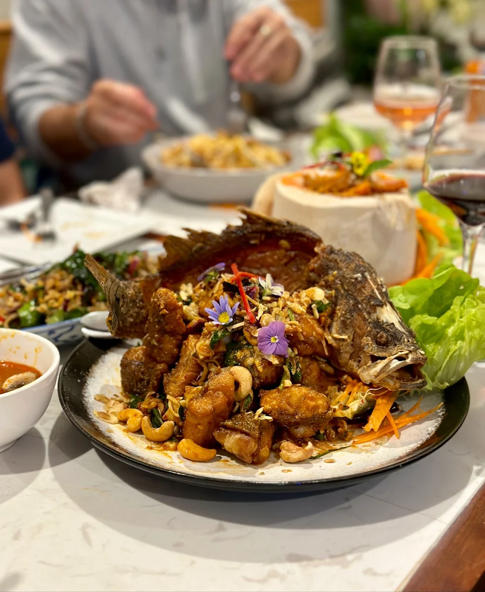 Deep Fried Barramundi