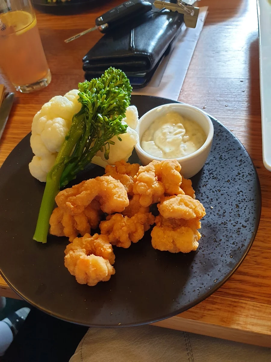 Salt and Pepper Calamari with Vegies