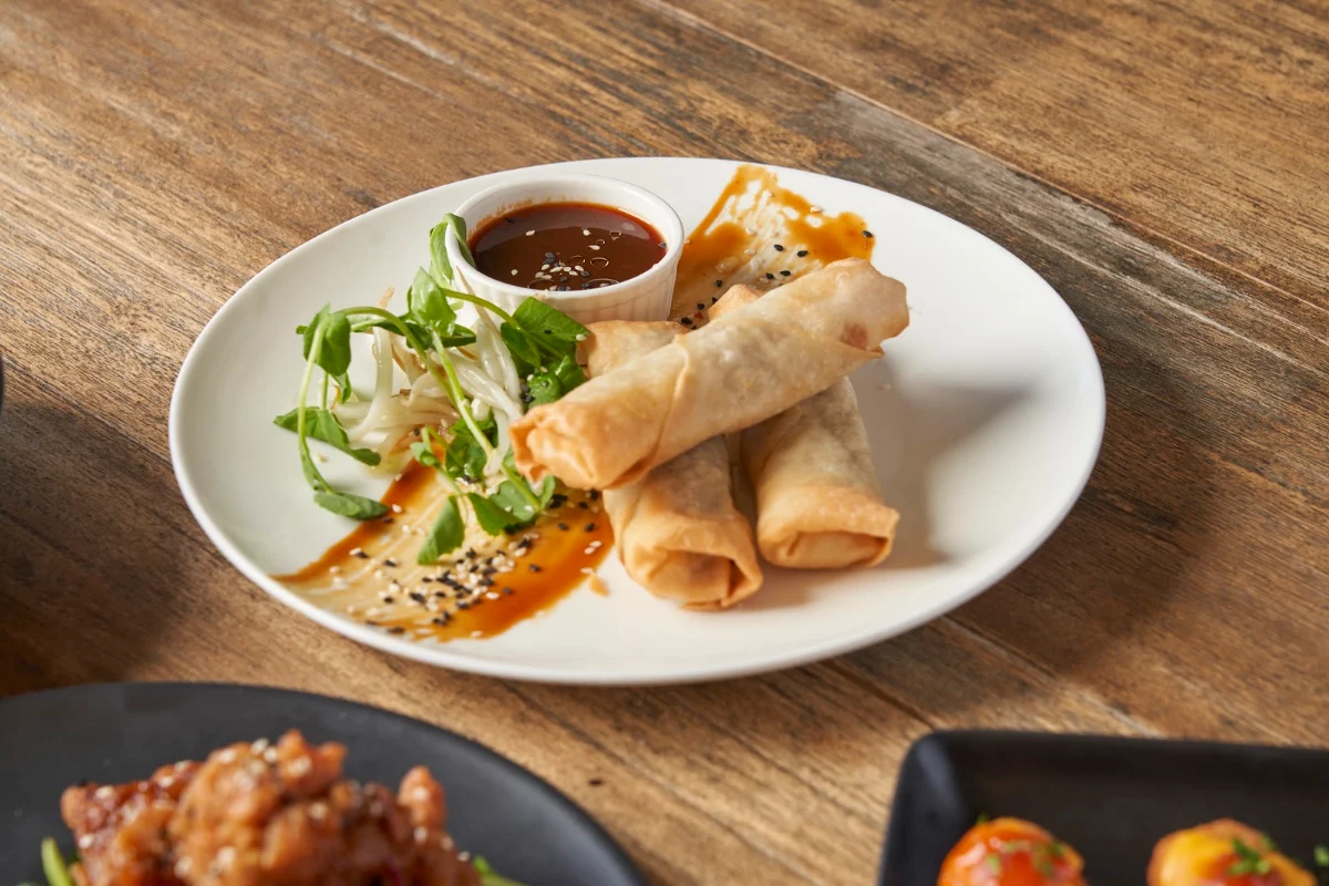 Duck Spring Rolls, SOL at Links