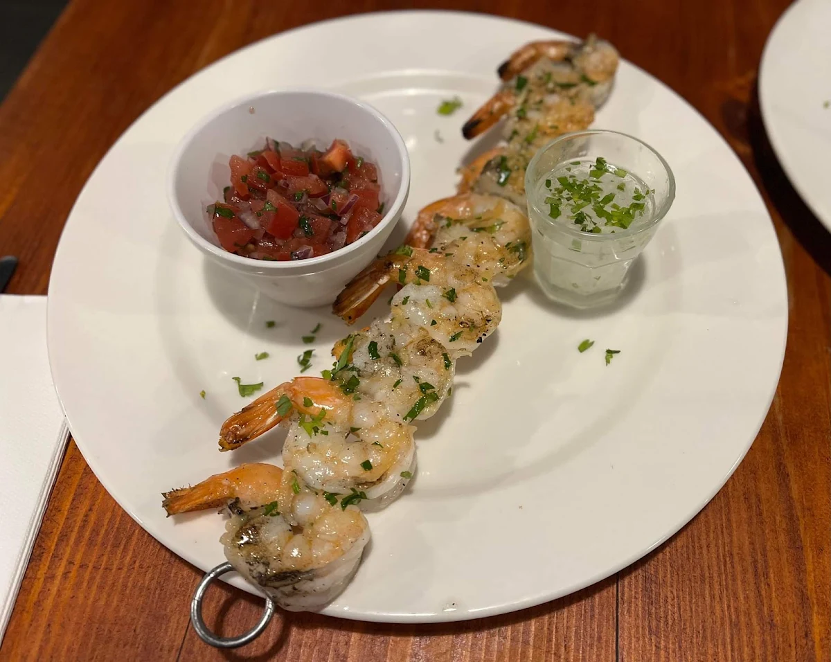 Garlic Prawn Skewer