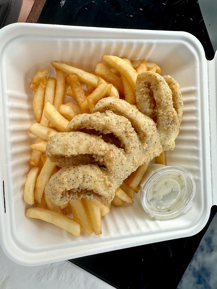 Salt& Pepper Squid, Rumbelows Restaurant