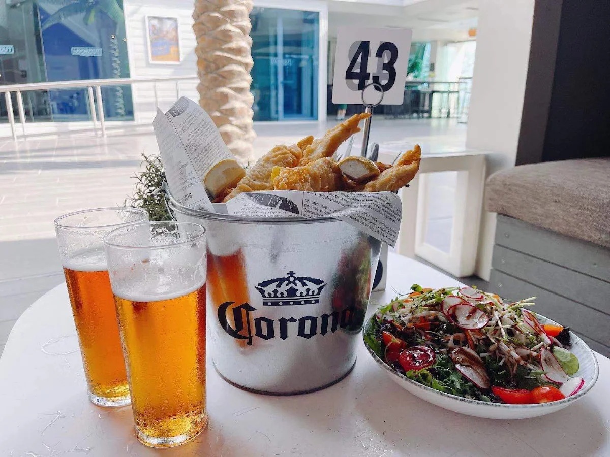Fish Platter, The Lookout Bar Bowling Bites