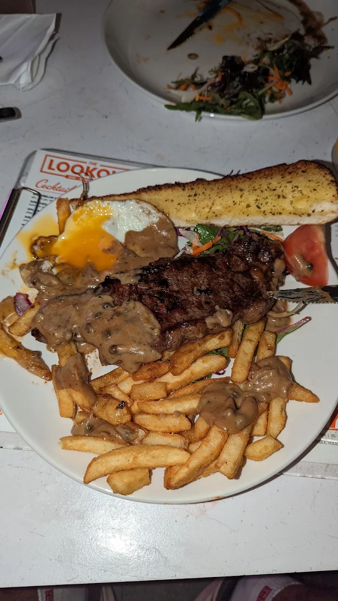Steak and Chips, The Lookout Bar Bowling Bites