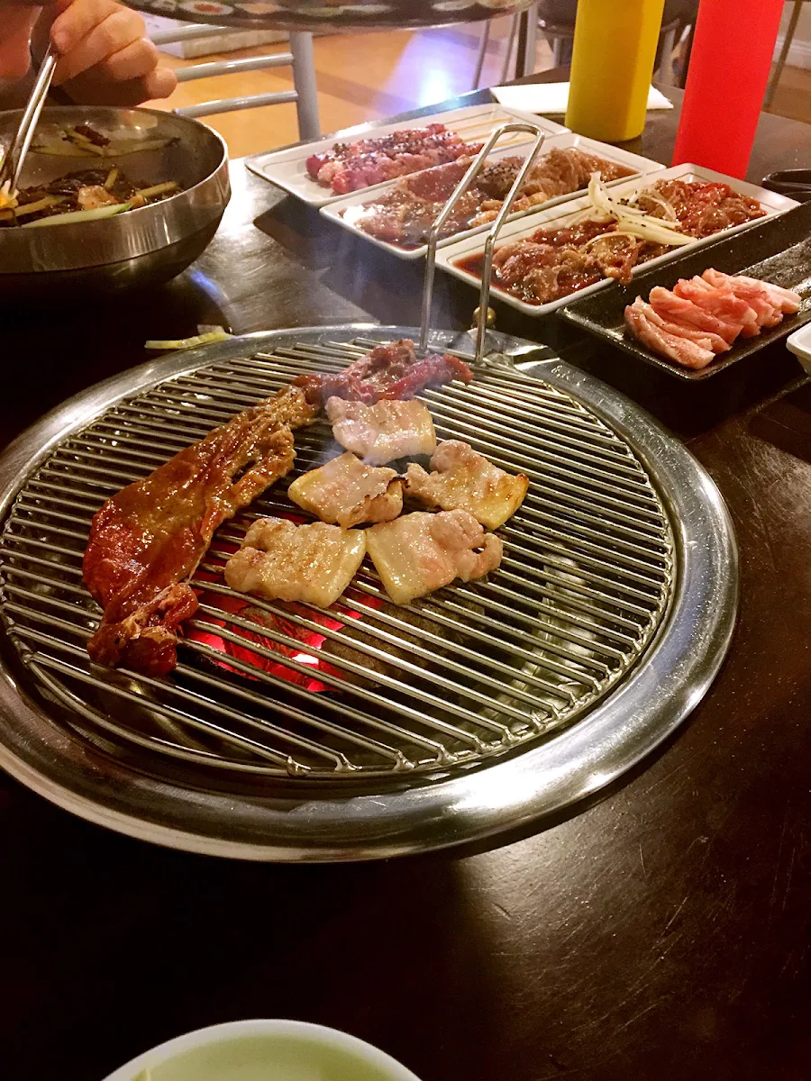 Korean Style Raw Beef, K BBQ (BBQ Village)