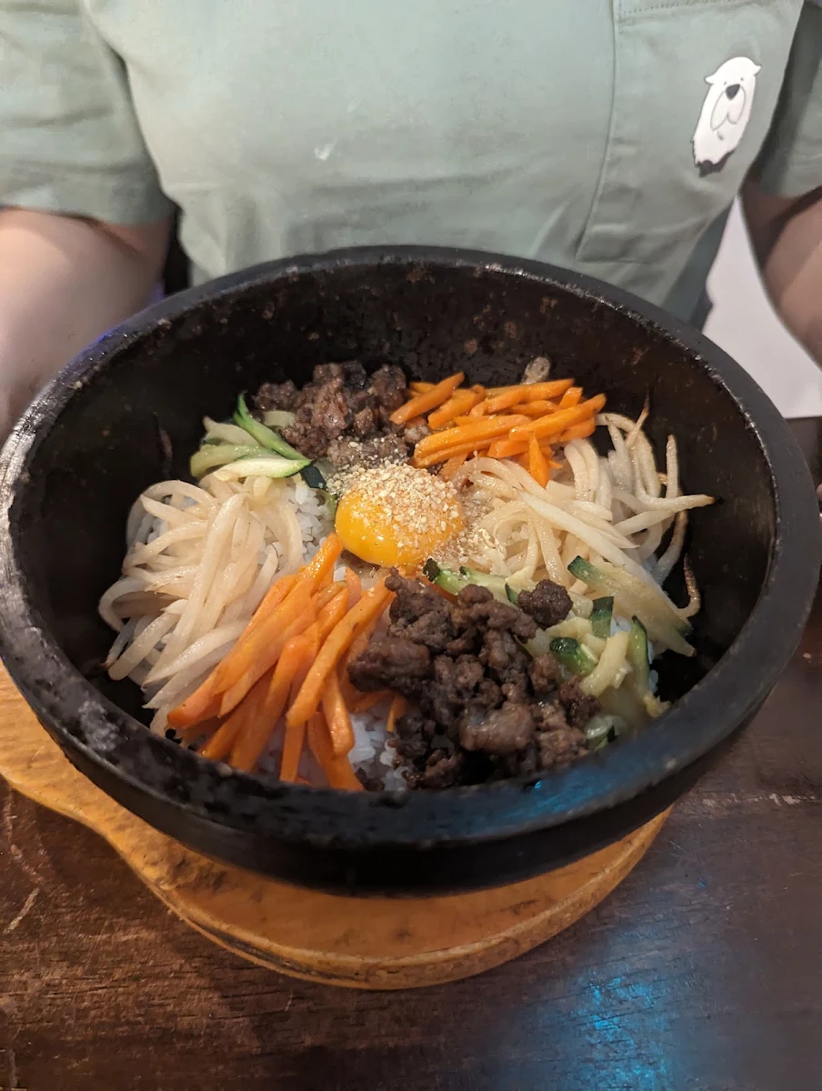 Stone Pot Bibimbap, K BBQ (BBQ Village)