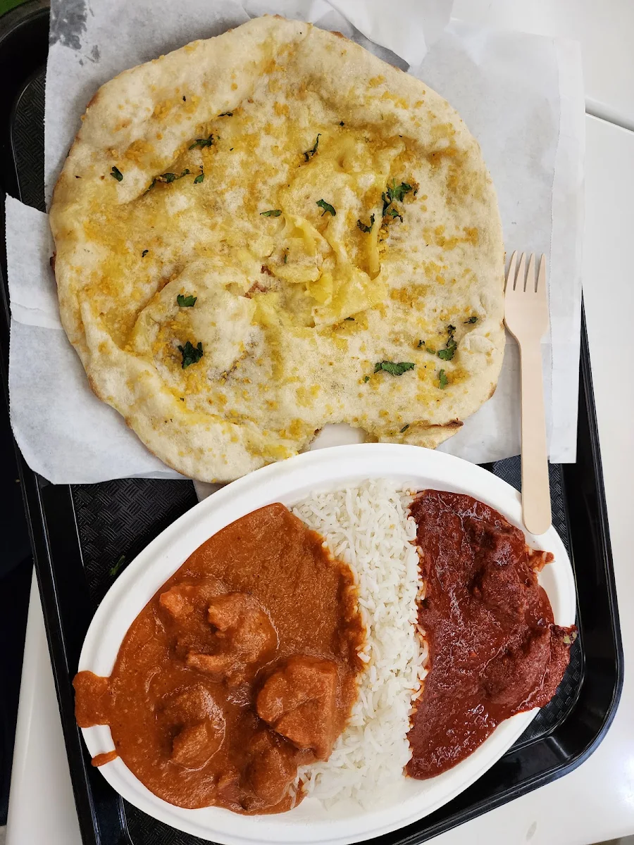 Butter Chicken and Beef Vindaloo