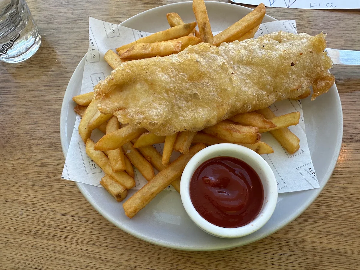 And Chips, Salty Groms Cafe