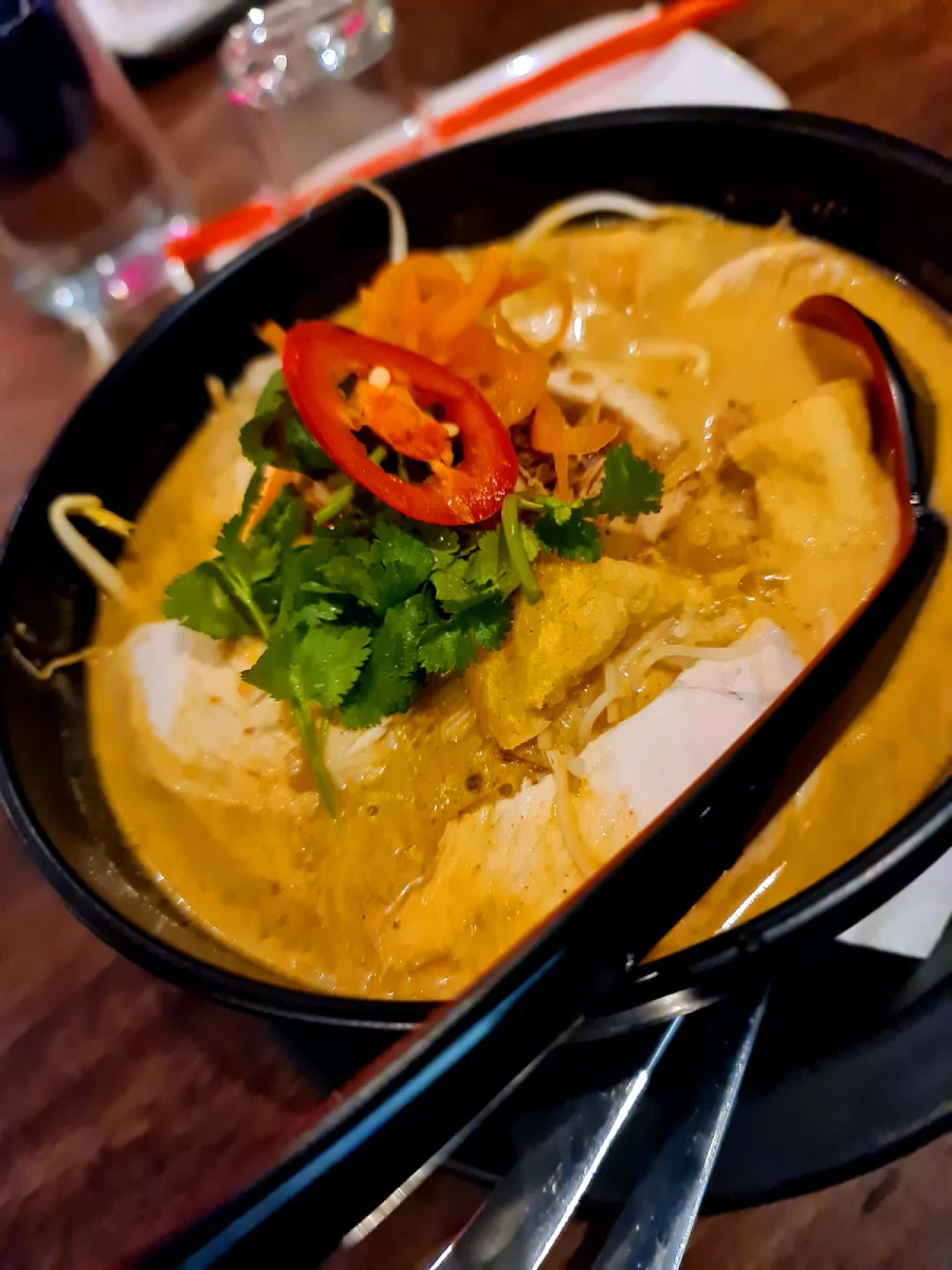 Chicken Laksa Soup