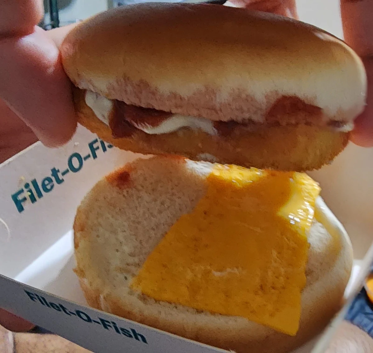 Filet-O-Fish Burger, McDonald's St Albans