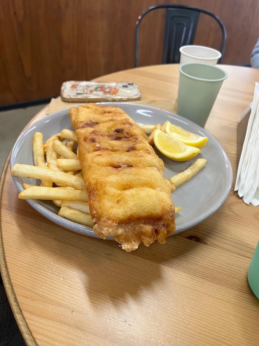 Fish & Chips, K&T's Cafe