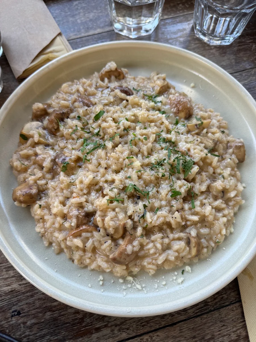Mushroom Risotto, Due Passi
