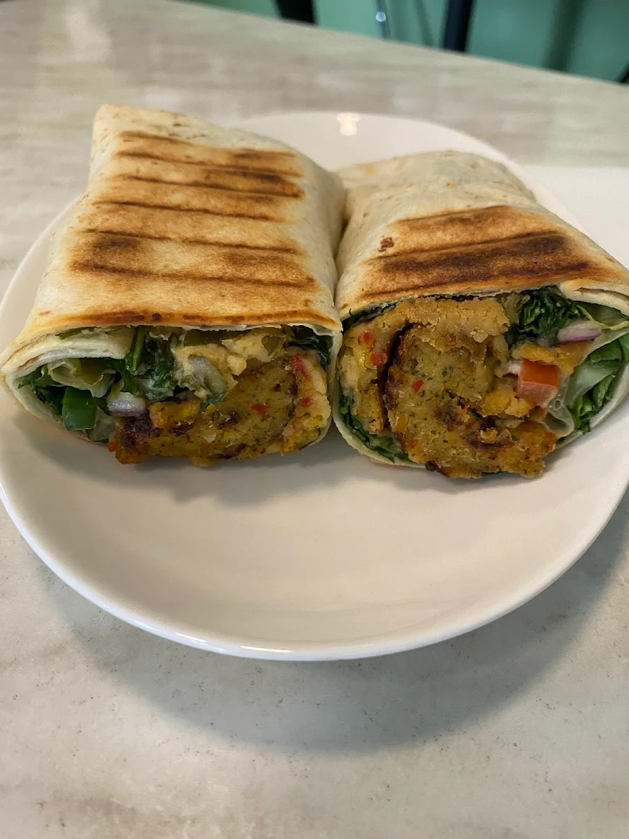 Falafel Wrap, Siborg Cafe