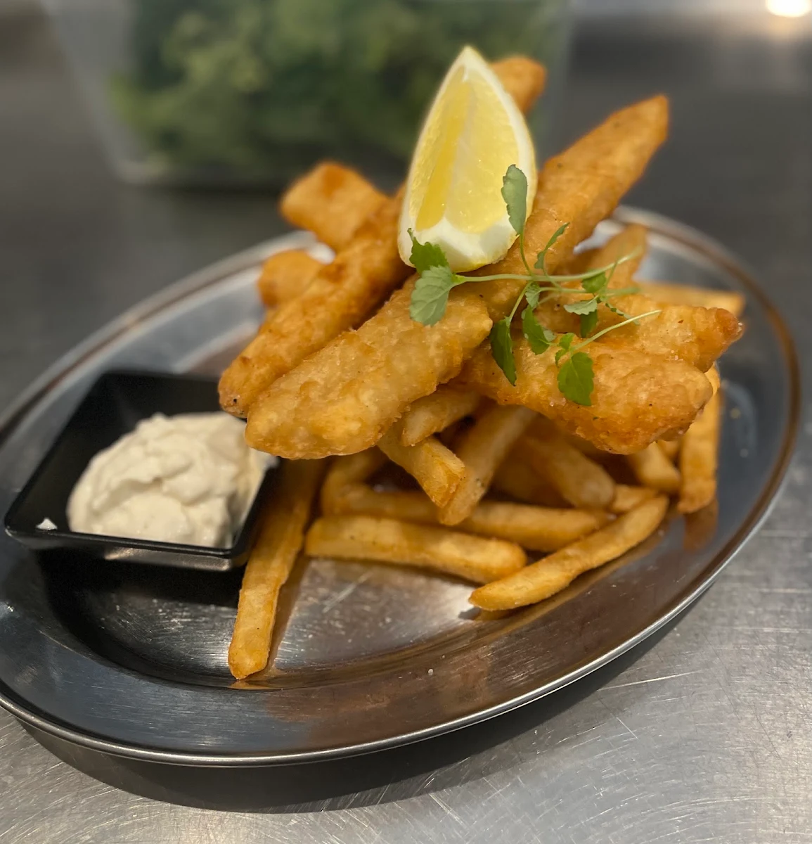 Fish & Chips, Siborg Cafe