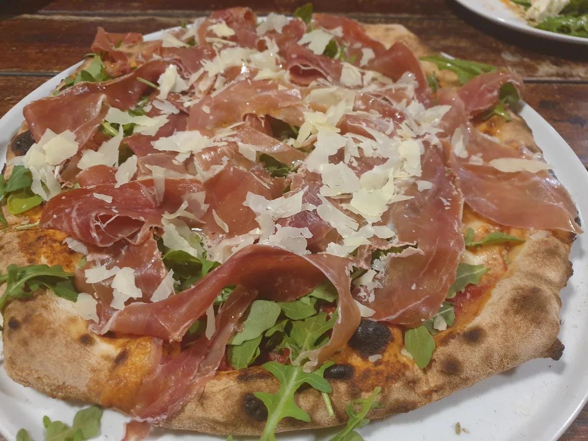 Prosciutto E Funghi, The Pizza Garden Australia