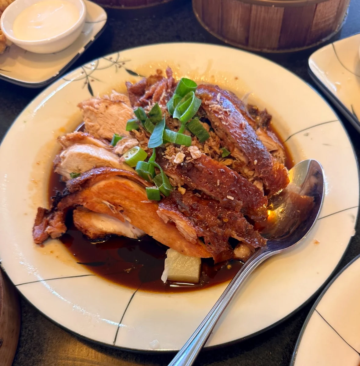 Braised Duck with Crab Meat