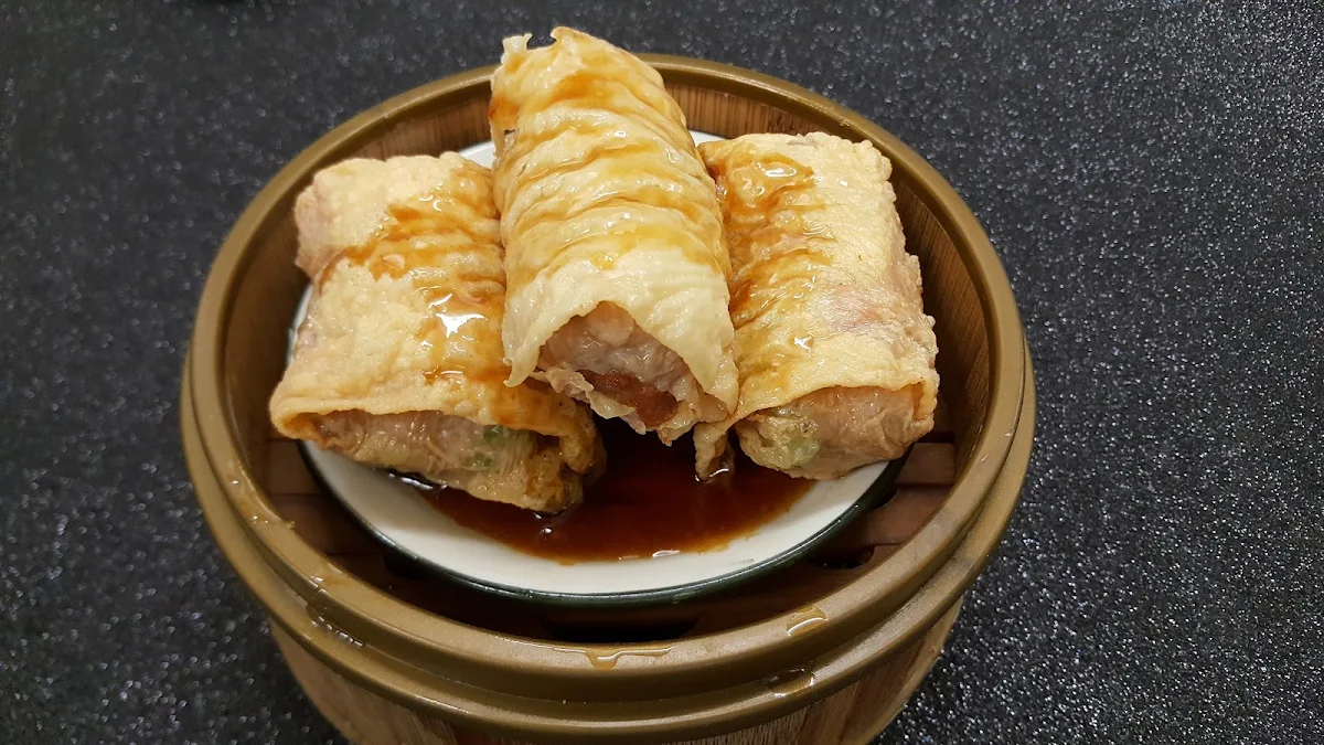 Steamed Bean Curd Rolls