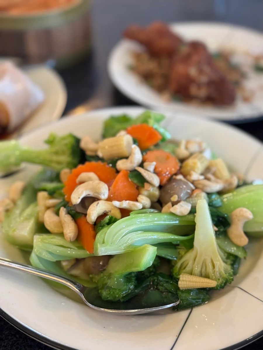 Vegetables with Cashew Nuts