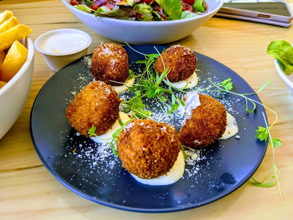 Aranchi Balls, Suburban Social Chapel Hill