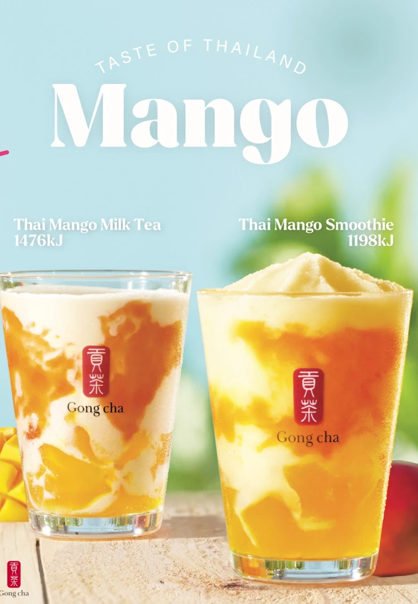 Mango Alisan Tea, Gong Cha Blacktown